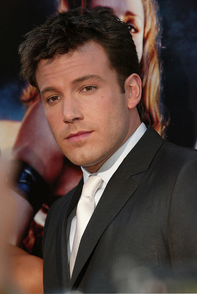 Closeup of Ben Affleck