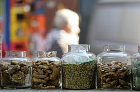 Herbs for sale are pictured at a herbal store in Cairo, Egypt January 10, 2017. REUTERS/Mohamed Abd El Ghany