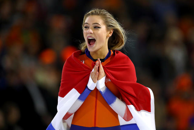 Dutch speed skater Jutta Leerdam in images