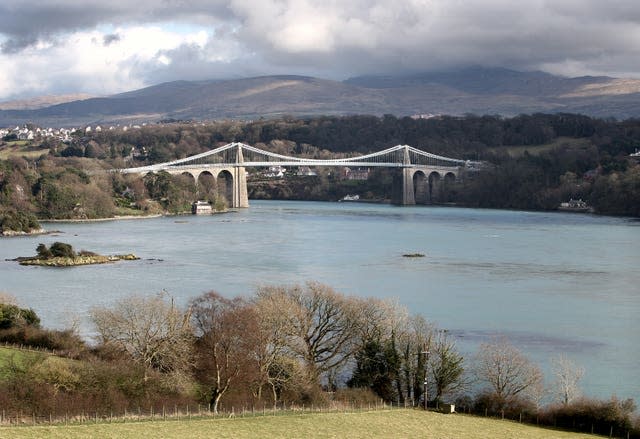 The Menai Strait (David Jones/PA)