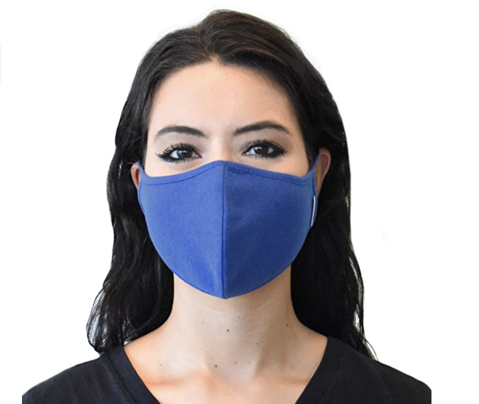 Contoured to hug the bridge of the nose without interfering with your line of vision.  (Photo: Amazon)