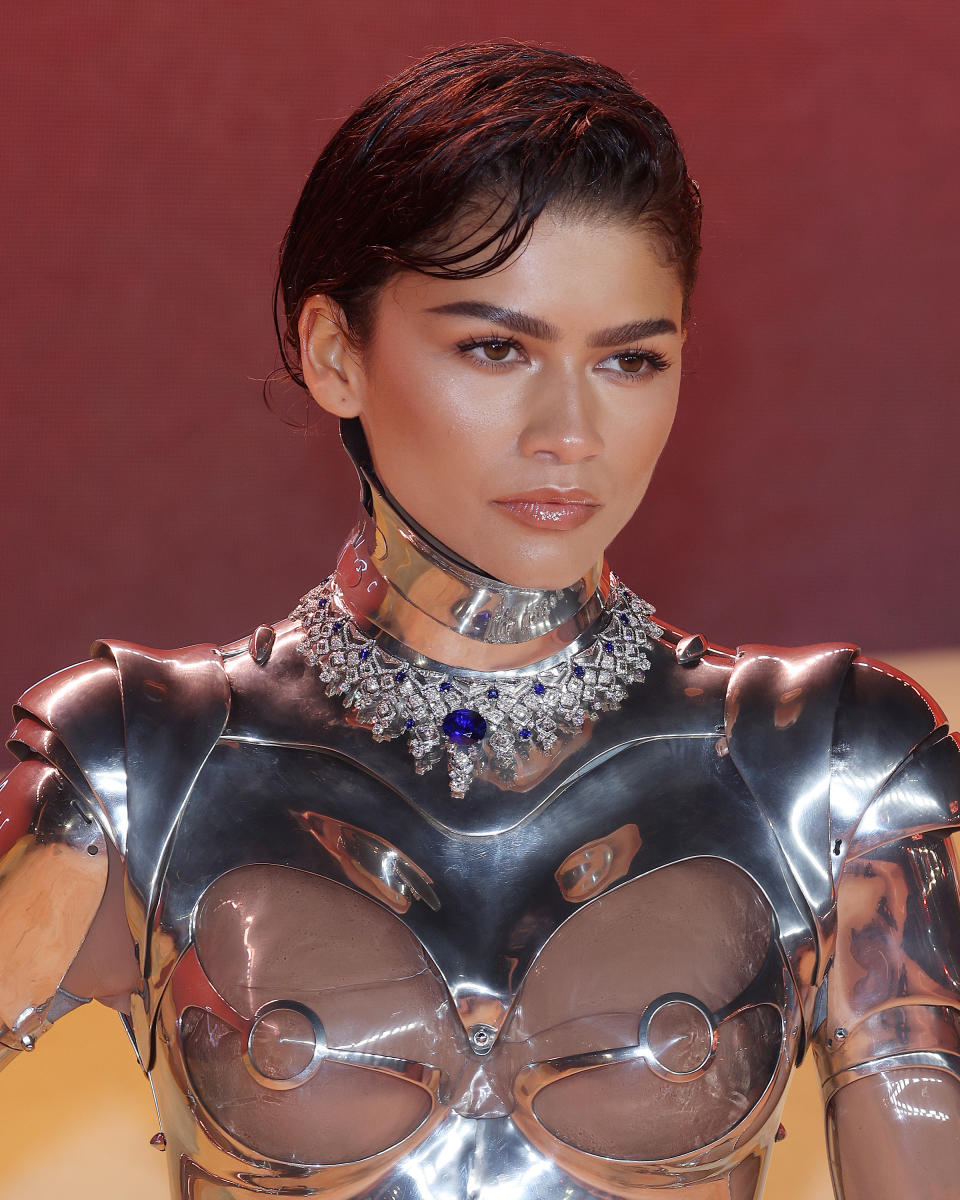 Zendaya attends the World Premiere of 