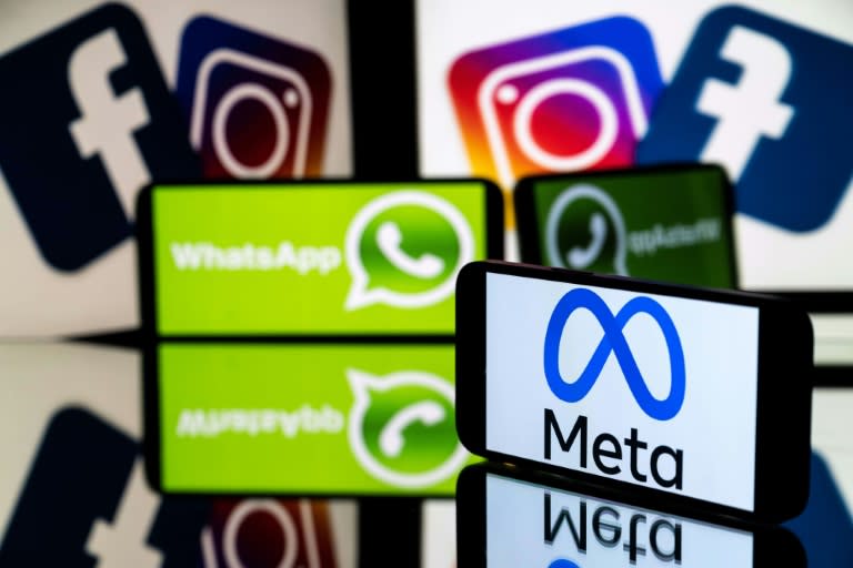 Der Internetkonzern Meta hat nach eigenen Angaben Tausende chinesische Spam-Accounts aus den eigenen Online-Netzwerken gelöscht. (Lionel BONAVENTURE)