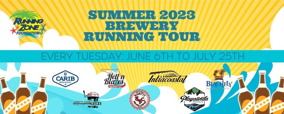 The Summer Brewery Running Tour has been a Space Coast tradition since 2016.