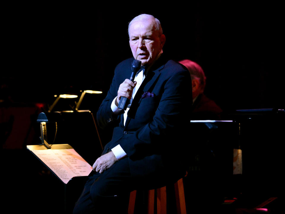 Frank Sinatra Jr. was an American singer/songwriter/conductor, the son of Frank Sinatra, and the younger brother of Nancy Sinatra. He died after suffering a cardiac arrest while on tour in Daytona Beach, Florida, on March 16. He was 72. (Photo: Getty Images)