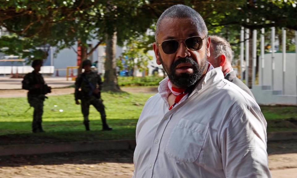 James Cleverly arrives in San José del Guaviare on 20 May, during his official visit to Colombia.