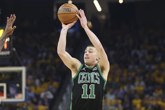 Streaky three-point shooting defines Warriors' Game 5 win over Celtics -  Pounding The Rock