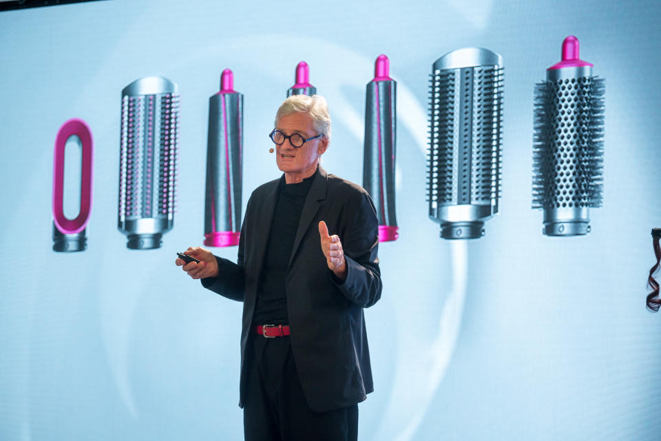 James Dyson, founder and chairman of Dyson Ltd at a New York event. Photographer: Michael Nagle/Bloomberg via Getty Images
