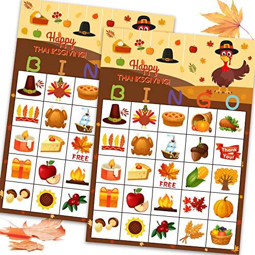 23) Thanksgiving Bingo