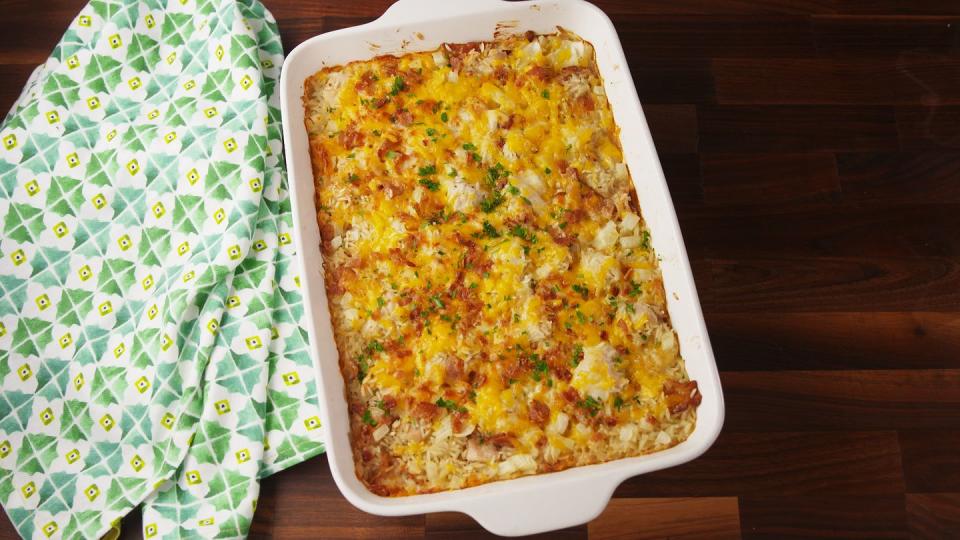 Chicken Bacon Ranch Casserole