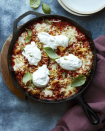 <p>If your family members are fans of chicken parm, they’ll love this healthier version of the Italian dish. Spaghetti squash steps in for a higher-fiber and lower-carb version, but we don’t skimp on the cheese for the ultimate comfort classic. </p><p><em><a href="https://whatsgabycooking.com/spaghetti-squash-chicken-parmesan-bake/" rel="nofollow noopener" target="_blank" data-ylk="slk:Get the recipe from What’s Gaby Cooking »;elm:context_link;itc:0;sec:content-canvas" class="link ">Get the recipe from What’s Gaby Cooking »</a></em></p>