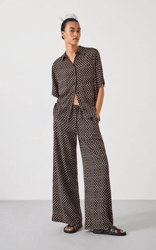 Printed shirt, £65 and printed trousers, £75, both Hush