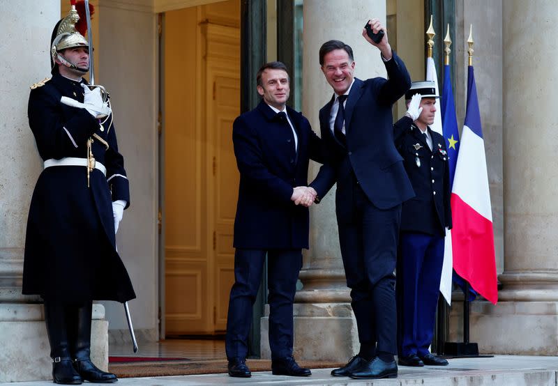 France's Macron hosts Ukraine meeting in Paris