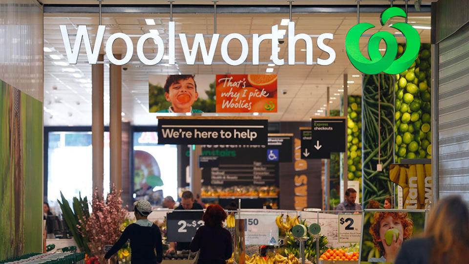 Woolworths was forced to implement restrictions on toilet paper, after Australians began hoarding it amid coronavirus fears. Source: Getty