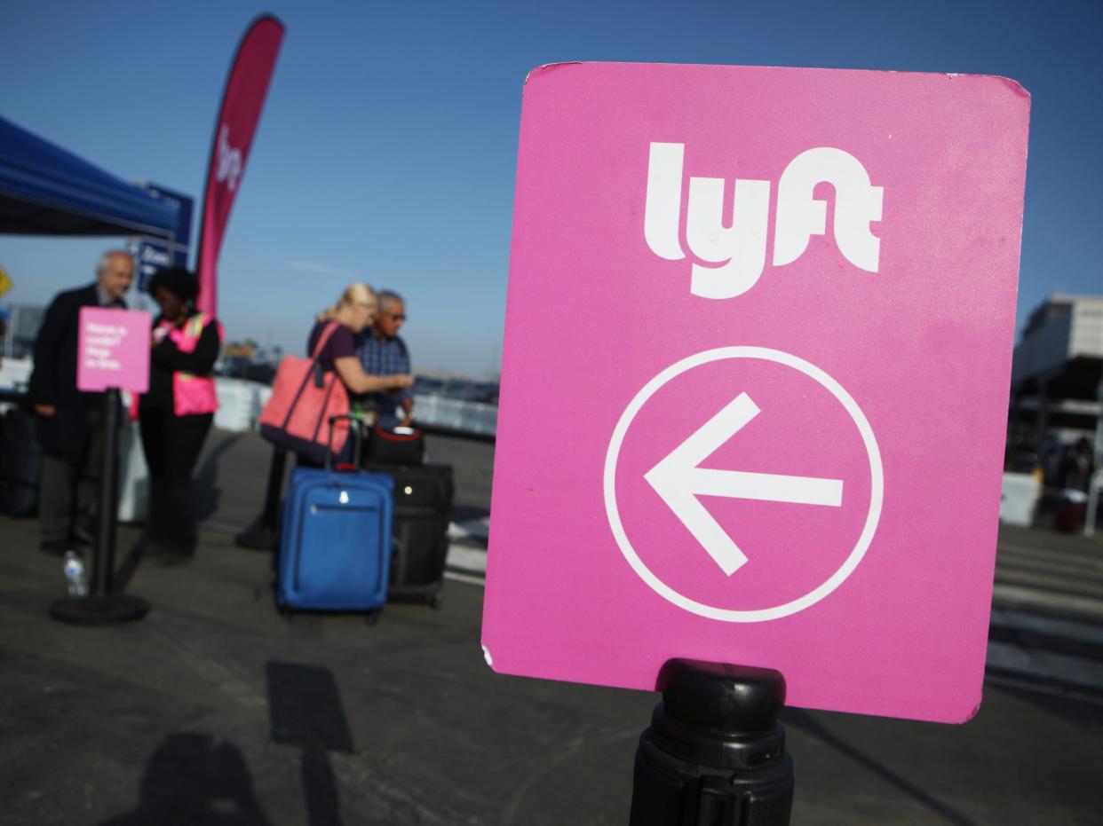 lyft sign