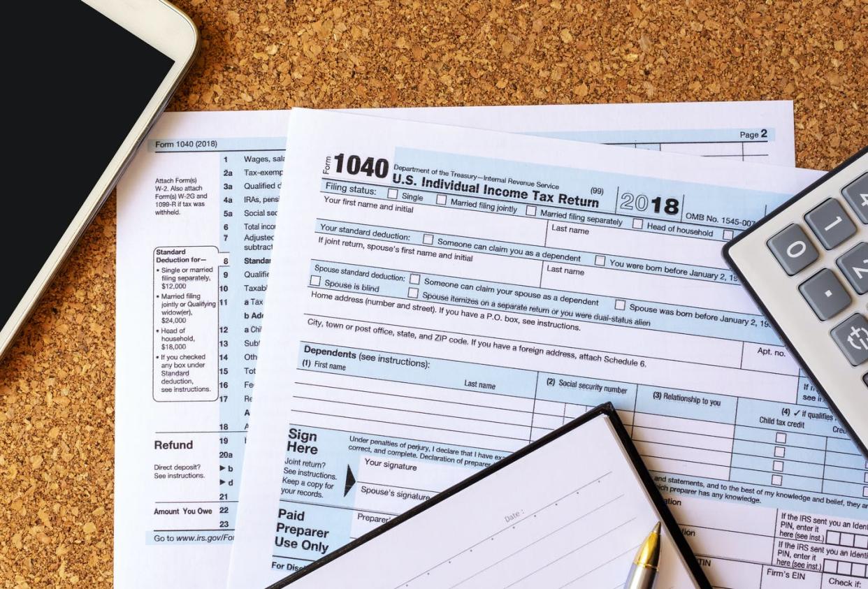 <span class="caption">U.S. taxpayers spend more than $2 billion annually in tax preparation fees.</span> <span class="attribution"><a class="link " href="https://www.gettyimages.com/detail/photo/tax-filing-royalty-free-image/1090495926?adppopup=true" rel="nofollow noopener" target="_blank" data-ylk="slk:Nora Carol Photography/Getty Images;elm:context_link;itc:0;sec:content-canvas">Nora Carol Photography/Getty Images</a></span>