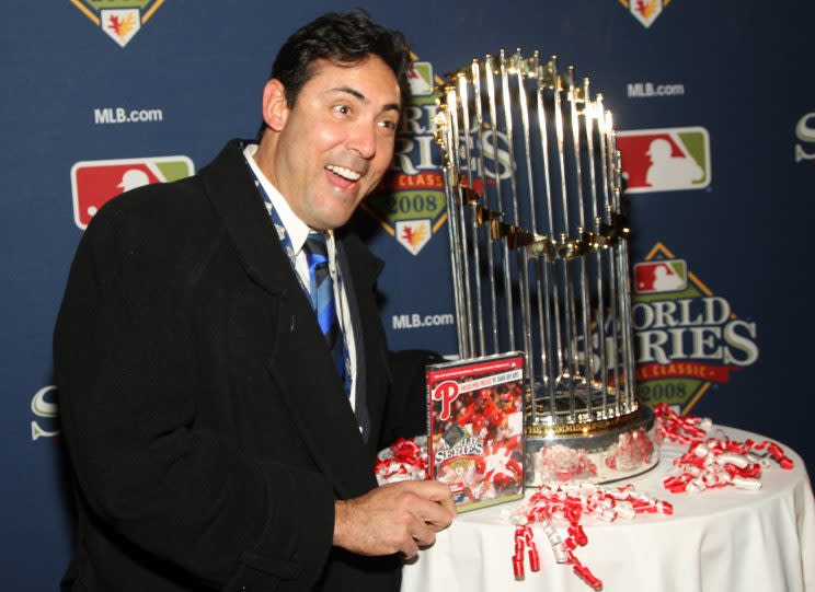 Ruben Amaro Jr. was at the height of his power in 2011. (Getty Images/Mychal Watts)
