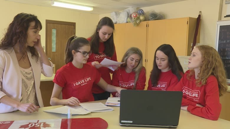 Cornwall students create commercial to support blood donation