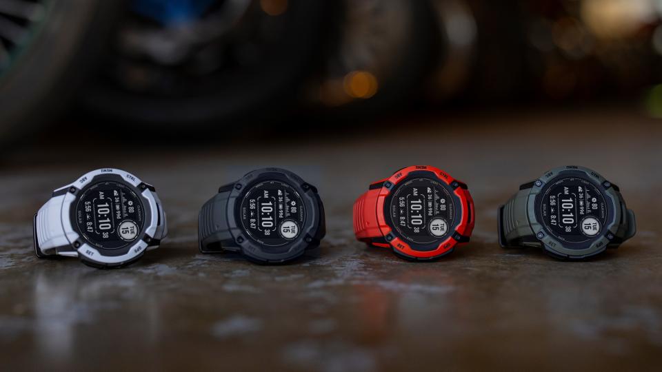 Garmin Instinct 2X Solar watch in all colorways