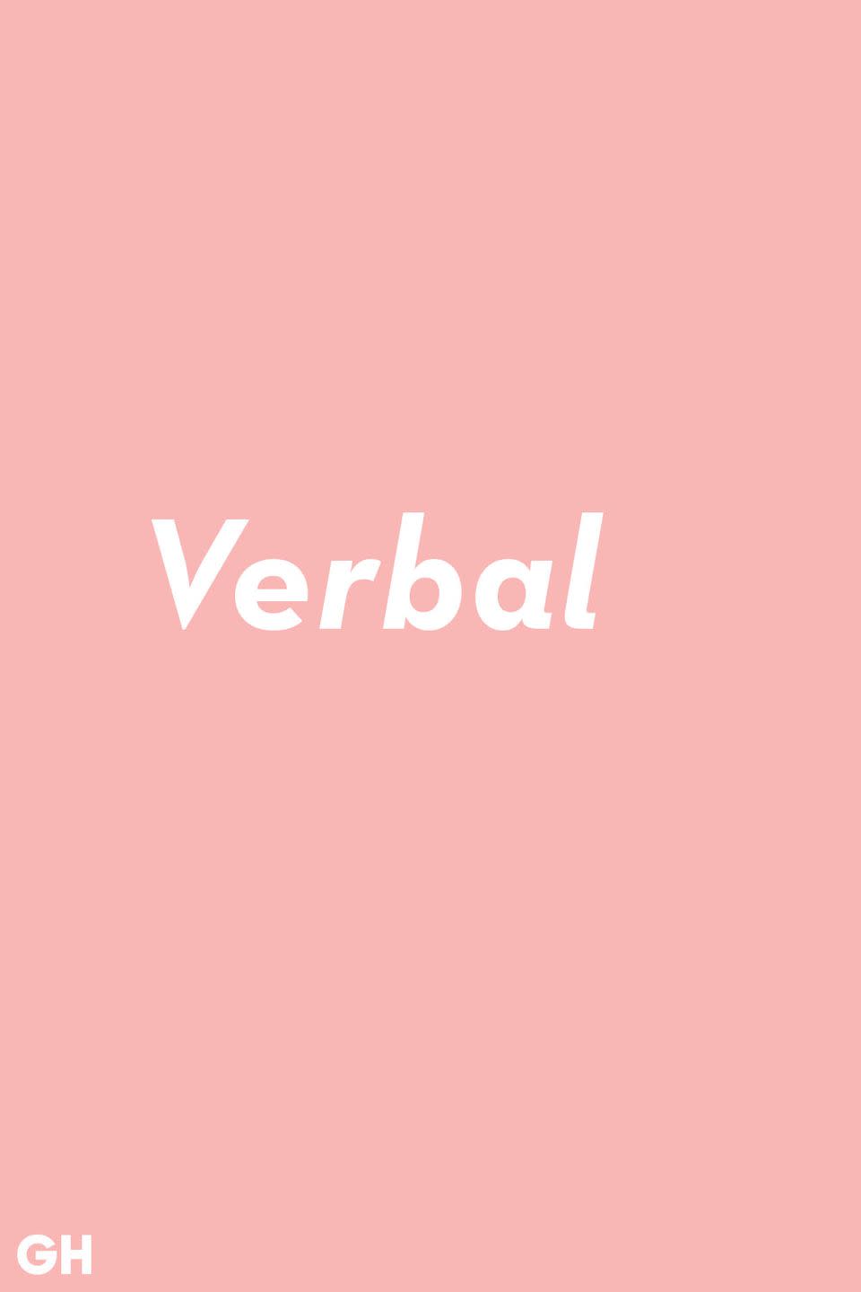 Verbal