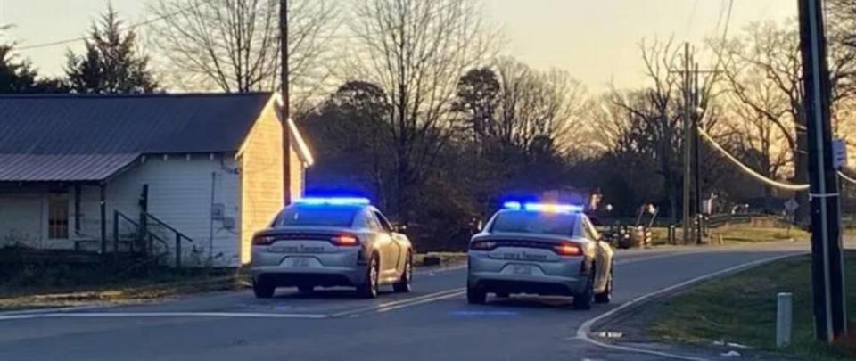 Iredell County authorities responding to a call about shots fired in a community near Mooresville found two .men dead and a third critically wounded.