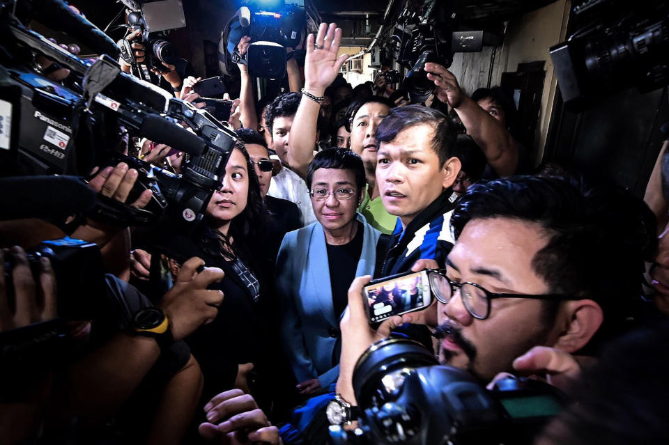 Maria Ressa, Philippine journalist, was charged with 'cyberlibel' last month. This shows a new side of President Duarte and the press.