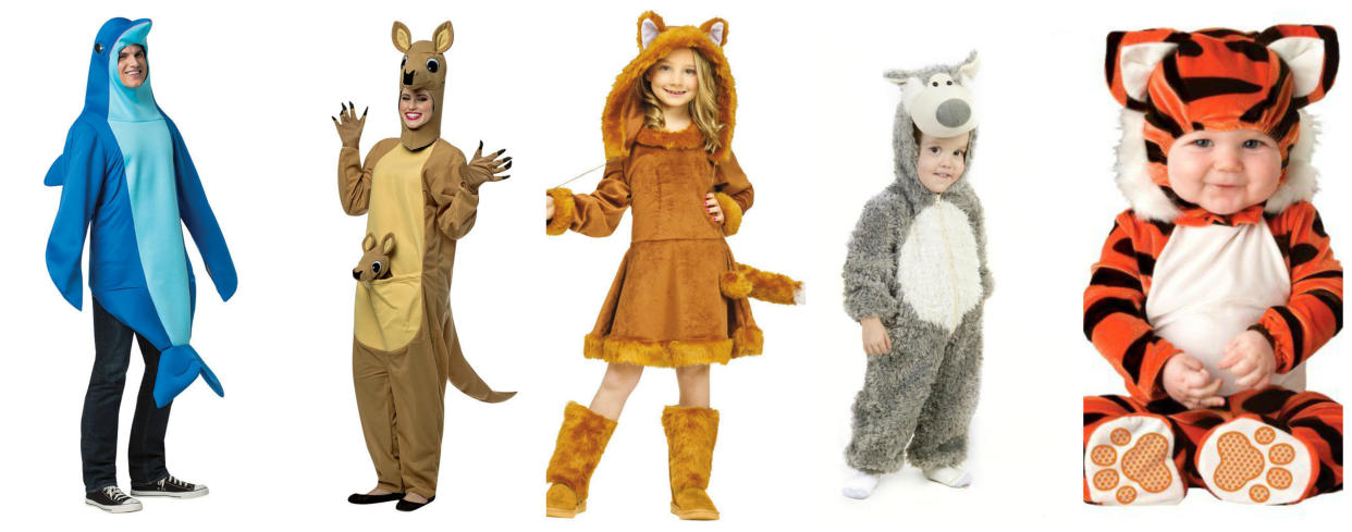 Wild Animal Family Halloween Costume Idea