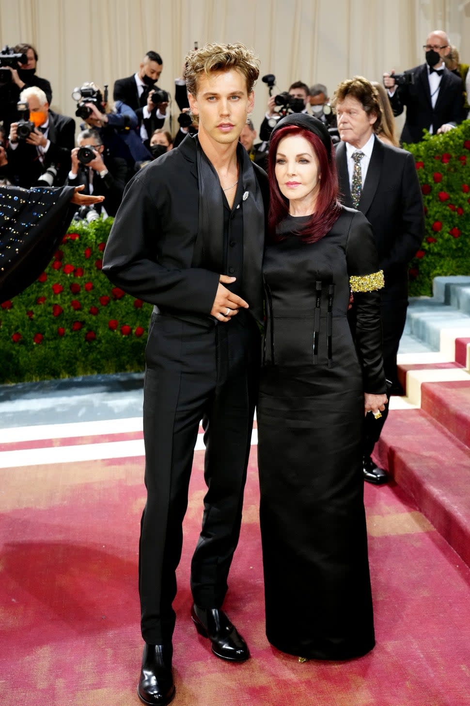 Austin Butler and Priscilla Presley