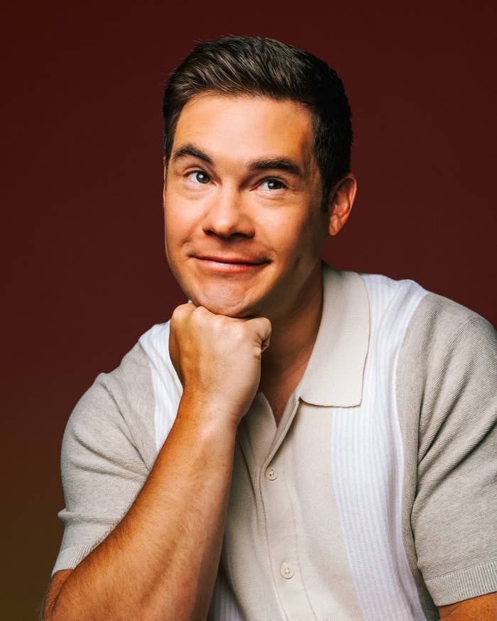 Closeup of Adam DeVine