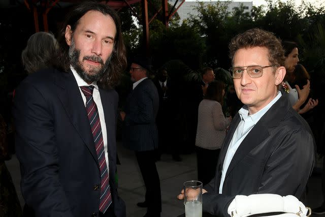 <p>Michael Buckner/Variety/Penske Media via Getty</p> Keanu Reeves and Alex Winter photographed on June 4, 2022 in Los Angeles