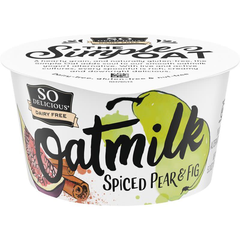 5) Oatmilk Yogurt Alternative