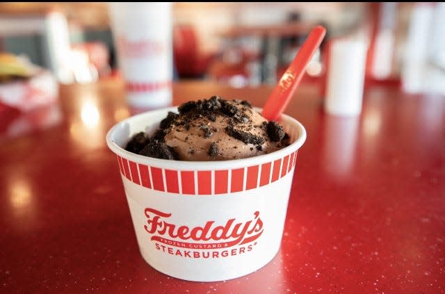 Freddy's Frozen Custard & Steakburgers is offering teachers a free single-topping minisundae for Teacher Appreciation Week.