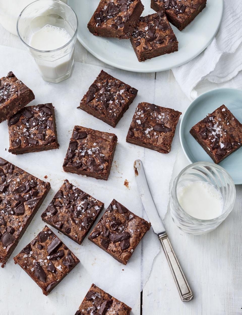 Ultimate Dark Chocolate Brownies