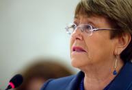 FILE PHOTO: UN Human Rights Council session in Geneva