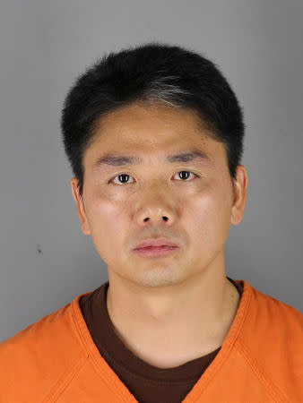 JD.com founder Richard Liu, also known as Qiang Dong Liu, is pictured in this undated handout photo released by Hennepin County Sheriff's Office, obtained by Reuters September 23, 2018. Hennepin County Sheriff's Office/Handout via REUTERS