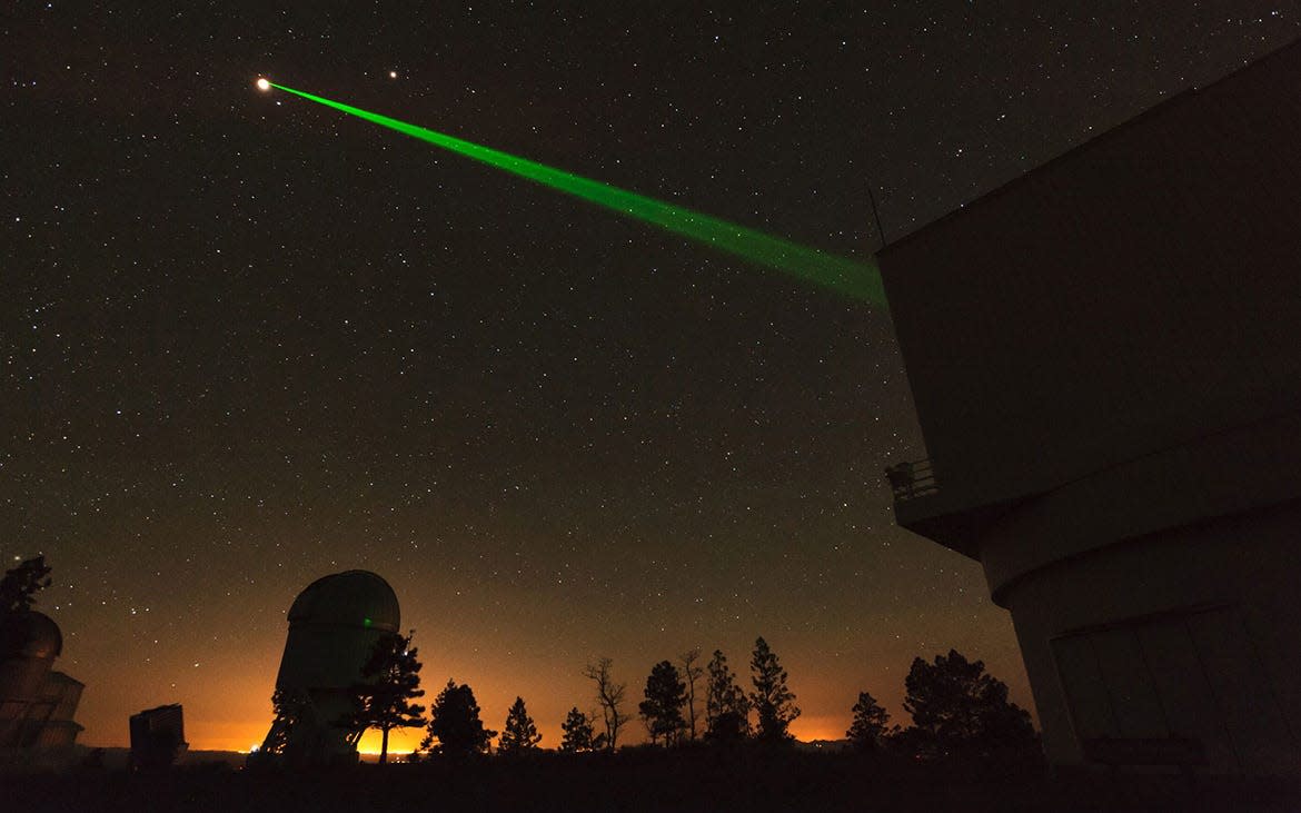 The night sky at Apache Point Observatory in Sunspot, N.M. This will be part of Middle Tennessee State University Physics and Astronomy lecturer Gregg McPherson's 6:30 p.m. Friday, April 5, Star Party in Room 102 of Wiser-Patten Science Hall.