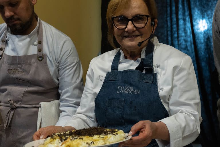 Dolli Irigoyen participó de la primera fiesta dedicada a la trufa