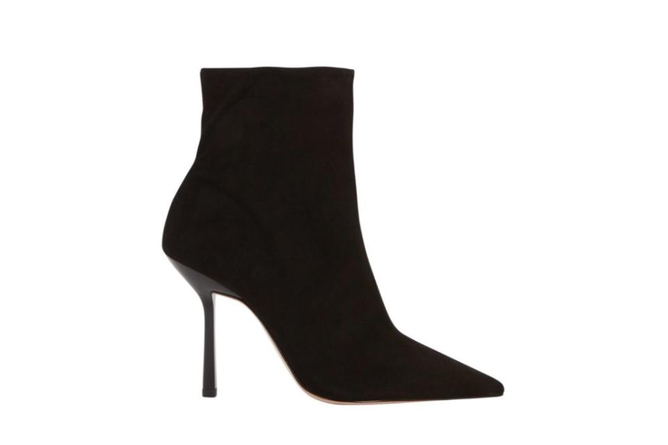 schutz, keidy suede ankle booties