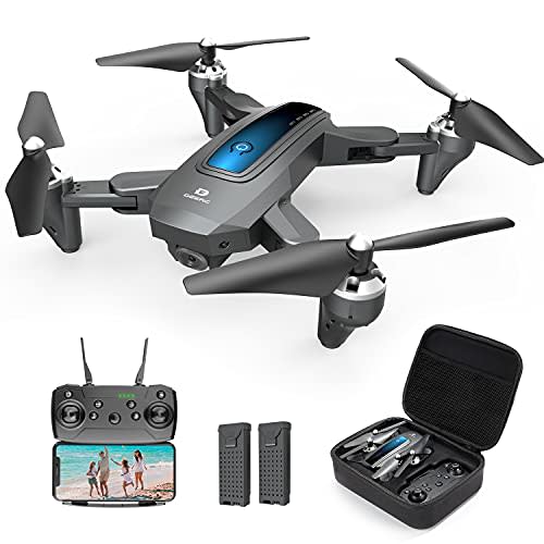 DEERC Drone with Camera 1080P HD FPV Live Video 2 Batteries and Carrying Case