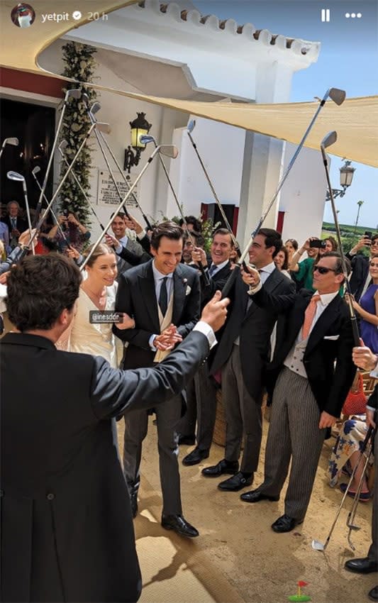 La boda de Pedro Oriol e Inés Díaz del Río