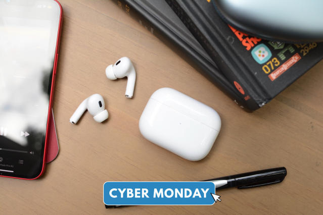 AirPods Pro with USB-C are on sale for $190 in an Amazon Cyber 