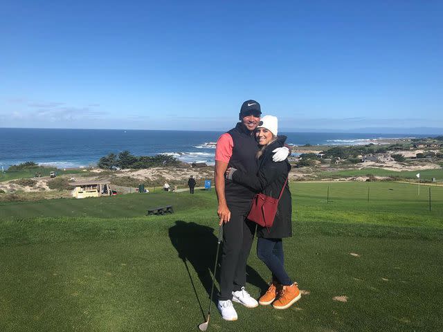 <p>Jason Day Instagram</p> Jason Day and Ellie Day.