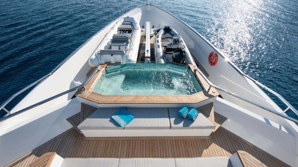 Al Waab is the 180-foot superyacht from Alia Yachts that measures under 500 gross tons and has the longest hull in its class