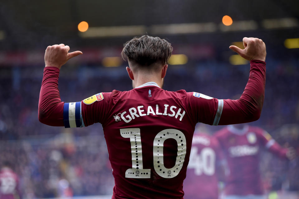 Grealish went on to score the winner in March's Second City derby. (Credit: Getty Images)