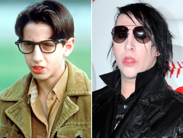 <b>6. Marilyn Manson was not Paul Pfeiffer<br><br></b>Clearly a lot of "Wonder Years" fans don't keep up with the legal scene in New York to know what Josh Saviano is really up to these days. For years, rumors have swirled online that the character of Paul Pfeiffer was actually played by shock rocker Marilyn Manson. And despite the fact that Manson, born Brian Warner, was definitely not on the show, Saviano still finds himself addressing the issue with confused TV devotees. According to <a href="http://www.snopes.com/music/artists/marilyn.asp" rel="nofollow noopener" target="_blank" data-ylk="slk:Snopes.com;elm:context_link;itc:0;sec:content-canvas" class="link ">Snopes.com</a>, the practicing attorney has explained that he replies to weekly email inquiries asking if the misconception is true. But Saviano takes it all in stride, conceding, "It doesn't mean much to me. I find it humorous. To see the creativity and imagination of some people is pretty interesting. It doesn't upset me, nor does it offend me. I just take it as a joke."