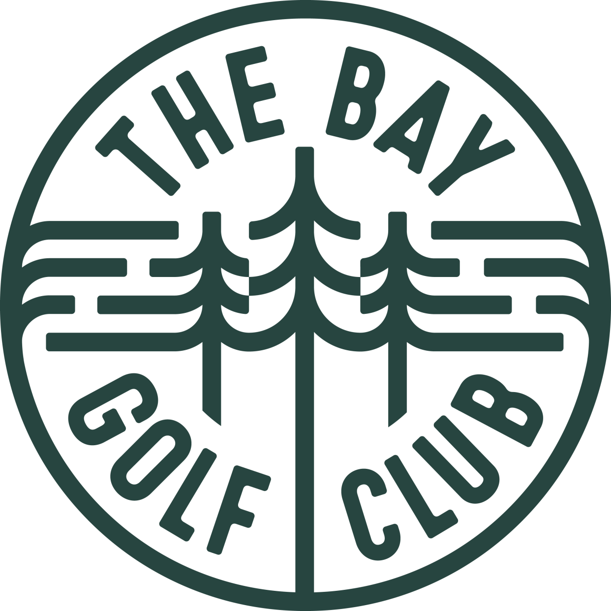 The Bay Golf Club's logo was revealed.