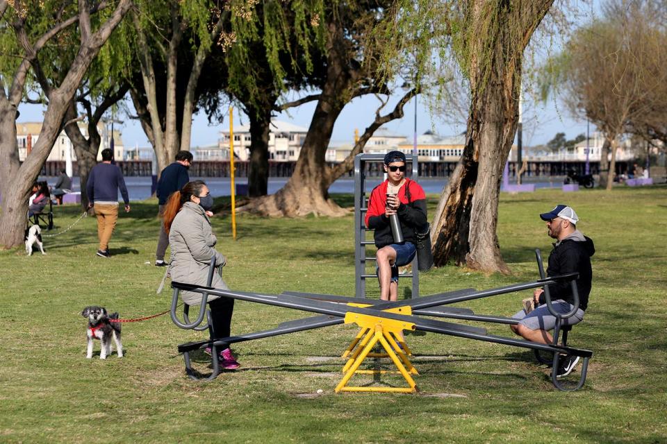 Un encuentro en los juegos de la rivera de Quilmes