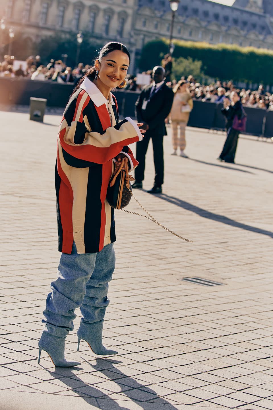 Doja, Naomi, Janet, Oh My! The Final Day of Paris Fashion Week Street Style