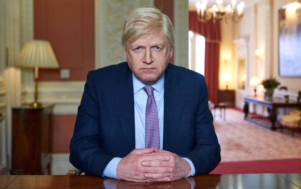 Kenneth Branagh as Boris Johnson in This England - Phil Fisk/Sky