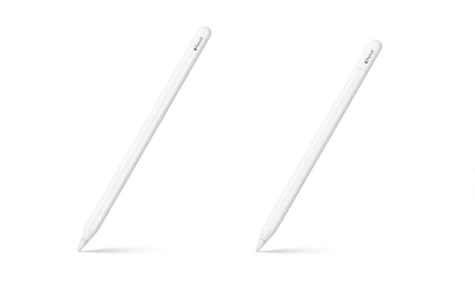 Apple Pencil 第二代、Apple Pencil（USB-C）